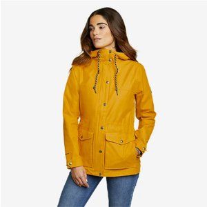 Eddie Bauer Charly Yellow Rain Jacket